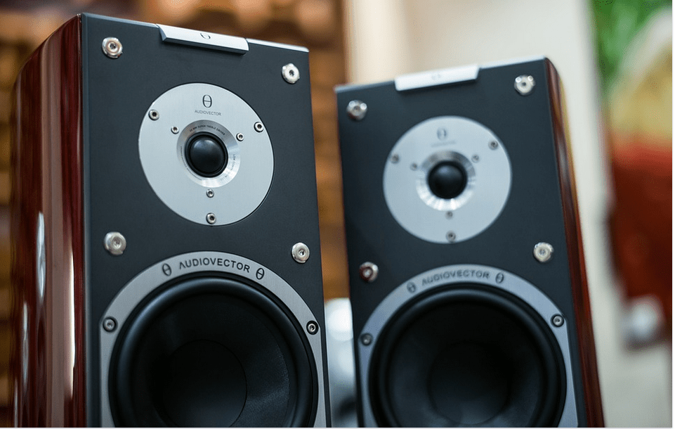 speakers in cabinets